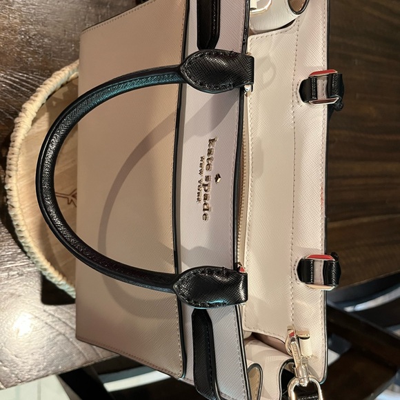 Kate Spade Black and Cream Satchel - Picture 9 of 12
